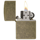 Зажигалка ZIPPO классическая с покрытием античная латунь | Classic Antique Brass, латунь/сталь, матовая, 38x13x57 мм для нанесения логотипа