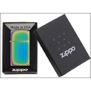 Зажигалка ZIPPO узкая с разноцветным покрытием | Slim® Multi Color, латунь/сталь, разноцветная, глянцевая, 29x10x60 мм для нанесения логотипа