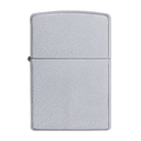 Зажигалка ZIPPO классическая с покрытием сатинированный хром | Classic Satin Chrome, латунь/сталь, серебристая, матовая, 38x13x57мм для нанесения логотипа