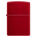 Зажигалка ZIPPO классическая с покрытием Красное карамелизированное яблоко | Candy Apple Red™, латунь/сталь, красная, глянцевая, 38x13x57 мм для нанесения логотипа