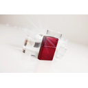 Зажигалка ZIPPO Логотип с покрытием Красное карамелизированное яблоко | Logo Candy Apple Red™, латунь/сталь, красная, глянцевая, 38x13x57 мм для нанесения логотипа