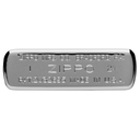 Зажигалка ZIPPO Винтаж серия 1937 года с покрытием матовый хром | Vintage™ Series 1937 Brushed Chrome, серебристая, 38x13x57 мм для нанесения логотипа