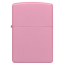 Зажигалка ZIPPO классическая с розовым матовым покрытием | Classic Pink Matte, латунь/сталь, розовая, матовая, 38x13x57 мм для нанесения логотипа