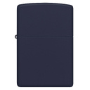 Зажигалка ZIPPO классическая с темно-синем матовым покрытием | Classic Navy Matte, латунь/сталь, синяя, матовая, 38x13x57 мм для нанесения логотипа