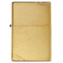 Зажигалка ZIPPO Винтажная 1937 года с покрытием матовая латунь | 1937 Vintage™ Brushed Brass, латунь/сталь, золотистая, 38x13x57 мм для нанесения логотипа