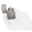 Зажигалка ZIPPO Реплика 1941 года с покрытием черный лед | 1941 Replica™ Black Ice ®, латунь/сталь, чёрная, глянцевая, 38x13x57 мм для нанесения логотипа