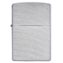 Зажигалка ZIPPO классическая хромированная с дугообразным узором | Classic Chrome Arch, латунь/сталь, серебристая, матовая, 38x13x57 мм для нанесения логотипа
