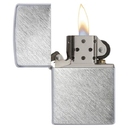 Зажигалка ZIPPO классическая с узором Елочка | Herringbone Sweep, латунь/сталь, серебристая, матовая, 38x13x57 мм для нанесения логотипа