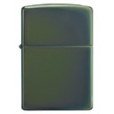 Зажигалка ZIPPO классическая с глянцевым зеленым покрытием | Classic High Polish Green, латунь/сталь, зелёная, глянцевая, 38x13x57 мм для нанесения логотипа