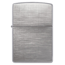 Зажигалка ZIPPO классическая с покрытием матовый хром | Classic Brushed Chrome, латунь/сталь, серебристая, матовая, 38x13x57 мм для нанесения логотипа