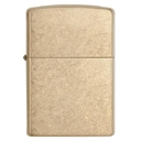Зажигалка ZIPPO Armor™ с покрытием Искусственно состаренная латунь | Tumbled Brass, латунь/сталь, золотистая, матовая, 38x13x57 мм для нанесения логотипа