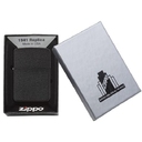 Зажигалка ZIPPO Реплика 1941 года с черным покрытием с кракелюром | 1941 Replica Black Crackle, латунь/сталь, черная, матовая, 38x13x57 мм для нанесения логотипа