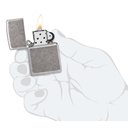Зажигалка ZIPPO Armor® c античным серебристым покрытием | Antique Silver, латунь/сталь, серебристая, 38x13x57 мм для нанесения логотипа