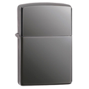 Подарочный набор ZIPPO: зажигалка с покрытием черный лед | Black Ice® и вставной блок для зажигалок для трубок, латунь/сталь, черный/серебристый цвета для нанесения логотипа