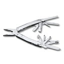 Мультитул VICTORINOX SwissTool Spirit MX, 105 мм, 24 функции, серебристый, в нейлоновом чехле для нанесения логотипа