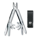 Мультитул VICTORINOX SwissTool, 115 мм, 28 функций, в кожаным чехле для нанесения логотипа