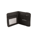 Бумажник VICTORINOX Bi-Fold Wallet, чёрный, нейлон 800D, 11x1x10 см для нанесения логотипа