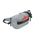 Сумка на пояс SWISSGEAR, светло-серая, полиэстер с плетением рип-стоп, 38 x 5 x 15 см для нанесения логотипа