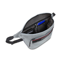 Сумка на пояс SWISSGEAR, светло-серая, полиэстер с плетением рип-стоп, 38 x 5 x 15 см для нанесения логотипа