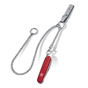 Подвеска на ремень VICTORINOX "Multiclip", с короткой и длинной цепочкой, металлическая для нанесения логотипа