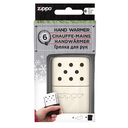 Каталитическая грелка ZIPPO, алюминий с жемчужным покрытием, белая, матовая, на 6 ч, 51x15x74 мм для нанесения логотипа