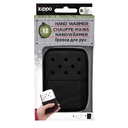 Каталитическая грелка ZIPPO, алюминий с покрытием, чёрная, матовая, на 12 ч, 66x13x99 мм для нанесения логотипа
