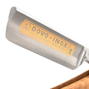 Бритва опасная Dovo, ручка- оливковое дерево, 5/8", 1/1 для нанесения логотипа
