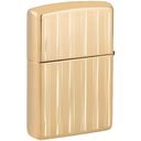 Зажигалка ZIPPO классическая с покрытием Глянцевая латунь | Classic High Polish Brass, латунь/сталь, золотистая, 38x13x57 мм для нанесения логотипа