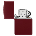 Зажигалка ZIPPO классическая с покрытием мерло | Classic Merlot, латунь/сталь, бордовая, глянцевая, 38x13x57 мм для нанесения логотипа