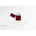 Зажигалка ZIPPO классическая с покрытием мерло | Classic Merlot, латунь/сталь, бордовая, глянцевая, 38x13x57 мм для нанесения логотипа