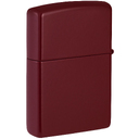 Зажигалка ZIPPO Логотип с покрытием мерло | Logo Merlot, латунь/сталь, бордовая, глянцевая, 38x13x57 мм для нанесения логотипа