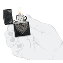 Зажигалка ZIPPO Armor® Коллекционная с черным матовым покрытием | Collectible of the Year Black Matte, латунь/сталь, чёрная, матовая, 38x13x57 мм для нанесения логотипа