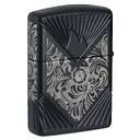 Зажигалка ZIPPO Armor® Коллекционная с черным матовым покрытием | Collectible of the Year Black Matte, латунь/сталь, чёрная, матовая, 38x13x57 мм для нанесения логотипа