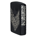 Зажигалка ZIPPO Armor® Коллекционная с черным матовым покрытием | Collectible of the Year Black Matte, латунь/сталь, чёрная, матовая, 38x13x57 мм для нанесения логотипа