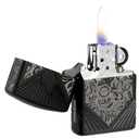 Зажигалка ZIPPO Armor® Коллекционная с черным матовым покрытием | Collectible of the Year Black Matte, латунь/сталь, чёрная, матовая, 38x13x57 мм для нанесения логотипа