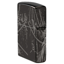 Зажигалка ZIPPO Король скелетов с черным глянцевым покрытием | Skull King High Polish Black, латунь/сталь, черная, глянцевая, 38x13x57 мм для нанесения логотипа