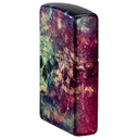 Зажигалка ZIPPO Галактика черепа с покрытием Искусственно состаренная латунь | Galaxy Skull 540 Tumbled Brass, латунь/сталь, разноцветная, 38x13x57 мм для нанесения логотипа