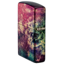 Зажигалка ZIPPO Галактика черепа с покрытием Искусственно состаренная латунь | Galaxy Skull 540 Tumbled Brass, латунь/сталь, разноцветная, 38x13x57 мм для нанесения логотипа