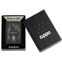 Зажигалка ZIPPO Источник света с черным глянцевым покрытием | Radiant High Polish Black, латунь/сталь, черная, глянцевая, 38x13x57 мм для нанесения логотипа