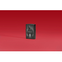 Зажигалка ZIPPO Источник света с черным глянцевым покрытием | Radiant High Polish Black, латунь/сталь, черная, глянцевая, 38x13x57 мм для нанесения логотипа
