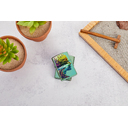 Зажигалка ZIPPO Единение с природой с зеленым глянцевым покрытием | One with Nature Design High Polish Green, латунь/сталь, зеленая, 38x13x57 мм для нанесения логотипа