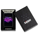 Зажигалка ZIPPO Знак с черным матовым покрытием | Sign Design Black Matte, латунь/сталь, черная, 38x13x57 мм для нанесения логотипа