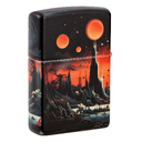 Зажигалка ZIPPO Галактический пейзаж с матовым покрытием на 540 | Galactic Landscape Design 540 Matte, латунь/сталь, разноцветная, матовая, 38x13x57мм для нанесения логотипа