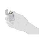 Зажигалка ZIPPO узкая Медовые соты с покрытием глянцевый хром | Slim® Honeycomb Design High Polish Chrome, латунь/сталь, серебристая, 29x10x60 мм для нанесения логотипа