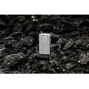 Зажигалка ZIPPO узкая Медовые соты с покрытием глянцевый хром | Slim® Honeycomb Design High Polish Chrome, латунь/сталь, серебристая, 29x10x60 мм для нанесения логотипа