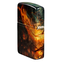 Зажигалка ZIPPO Огненная колдунья с покрытием Искусственно состаренная латунь | Fire Mage 540 Tumbled Brass, латунь/сталь, разноцветная, 38x13x57 мм для нанесения логотипа
