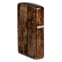 Зажигалка ZIPPO Джек Дэниэлс с покрытием Искусственно состаренная латунь | Jack Daniel's 540 Tumbled Brass, латунь/сталь, разноцветная, 38x13x57 мм для нанесения логотипа