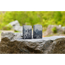 Зажигалка ZIPPO Набросок горы с покрытием Искусственно состаренный хром на 540 | Mountain Sketch 540 Tumbled Chrome, латунь/сталь, разноцветная, 38x13 для нанесения логотипа