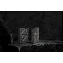 Зажигалка ZIPPO Грибы и черепа с черным глянцевым покрытием | Mushroom Skulls High Polish Black, латунь/сталь, черная, глянцевая, 38x13x57 мм для нанесения логотипа