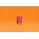 Зажигалка ZIPPO Сделано в США с красным матовым покрытием | Made in USA Design Red Matte, латунь/сталь, красная, 38x13x57 мм для нанесения логотипа